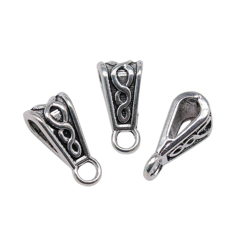 

Компоненты подвесной головки, подвески для ногтей, принадлежности, подвески для изготовления ювелирных изделий A13-20pcs-15x7x6mm