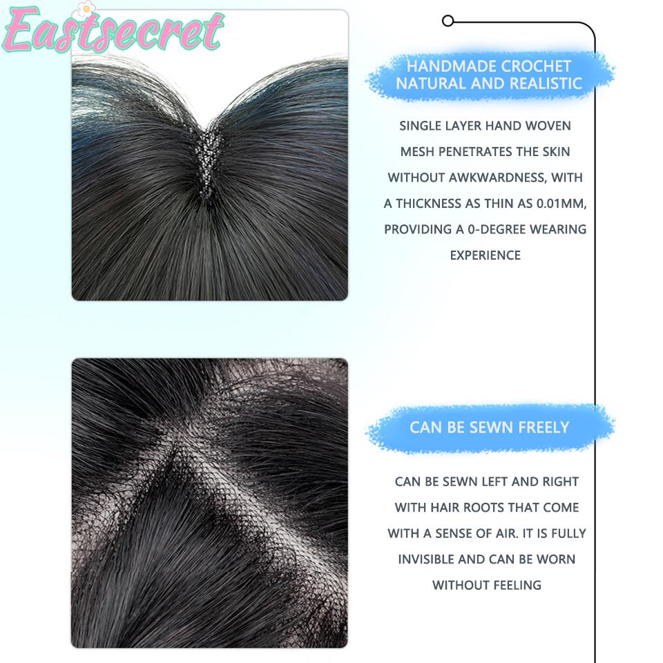 Cosplay Wig Brown Black Gradient/ Blue Gradient Heat Resistant Synthetic Hair Wig + Wig Cap