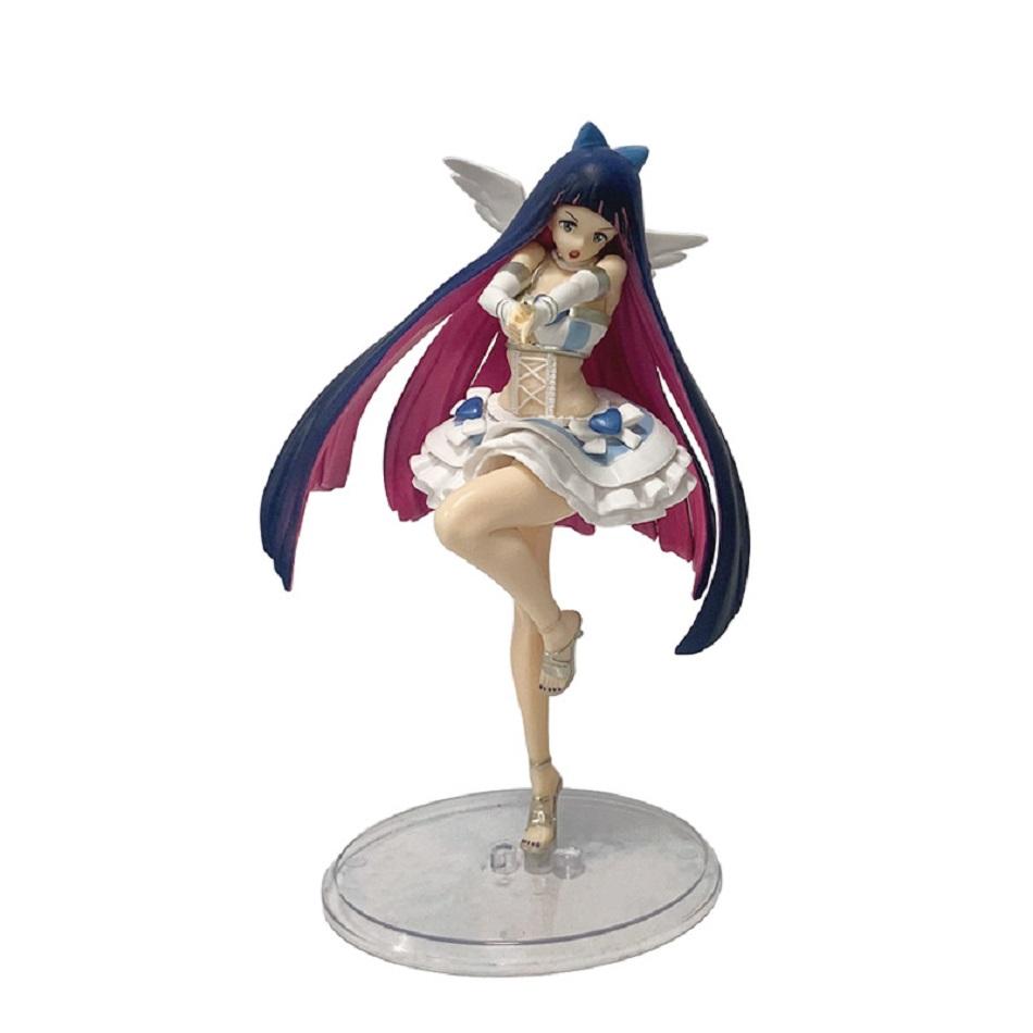 20cm Panty  Stocking with Garterbelt Anime Figure Panty·Anarchy Action Figure Cute Stocking·Anarchy Figurine PVC Collection Toy