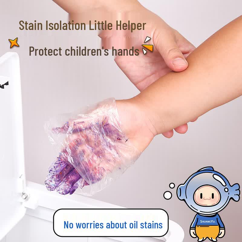 SHUANG YU Kids' Disposable Food Handling Gloves