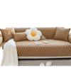 Solid Color Plush Sofa Cushion Autumn and Winter Anti-slip Cushion New Simple Modern Leather Sofa Cover Cover Cloth