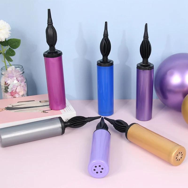 1PC Wedding Valentine's Day Birthday Party Decoration Tools Hand Push Air Pump  Manual Balloon Pump Balloon Inflator
