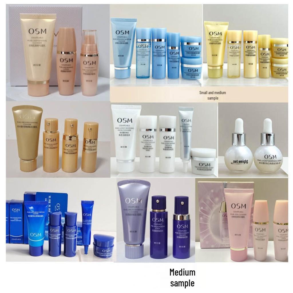 Travel-Size Lotion, Emulsion, Cleanser, Serum, and Cream Collection