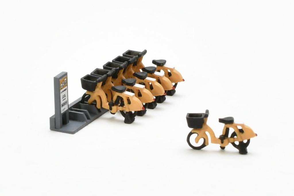 Diorama Accessories Rental Bicycles 140 (for Dioramas)