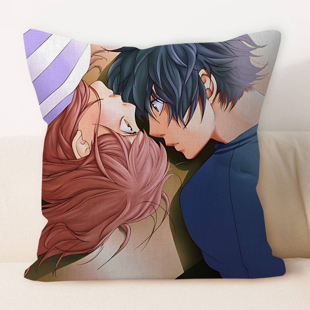 A-Ao H-Haru R-Ride Anime Pillowcase Toon Gift Cushion Cover Bedroom Home Sofa Chair Seat Decor Pillow Case