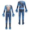 Wukong Myth Black Kids Costume Jumpsuit Mask Set Game Cosplay Halloween Party