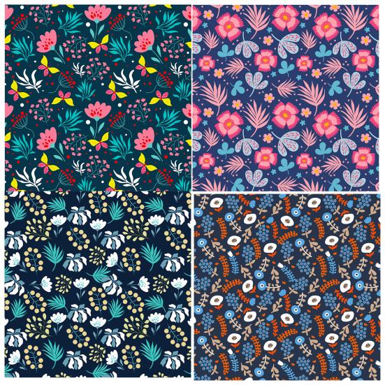 12Buc Material Hârtie Vintage Jurnal Hârtie Elegant Flore Model Scrapbooking Hârtie DIY Artizanat