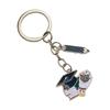 Graduation Themed Keychains Decorations Metal Key Ring for Students Student Key Holder Accessory Bag Accessories