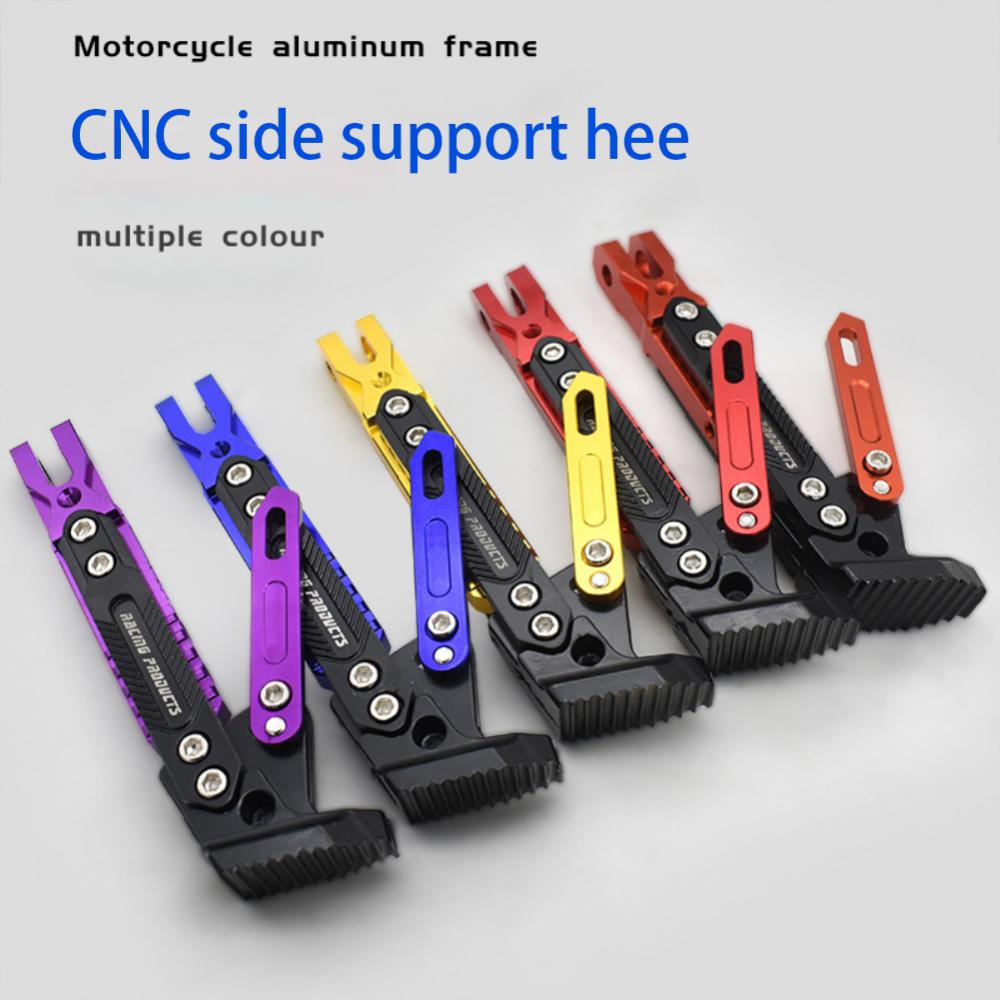 Motorcycle Kickstand Adjustable Foot Side Support Parking Kickstand for Electric Motorbike Parking Foot Side Support Stand