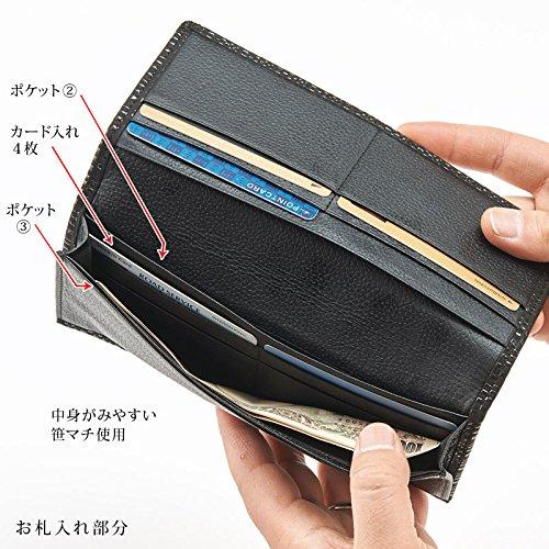 Inden Pravá kůže Tenká peněženka na bankovky pozadí x Černý lak Různé kostkované Originální produkt Dlouhá peněženka Bez peněženky na mince Kůže Dárek Respekt pro