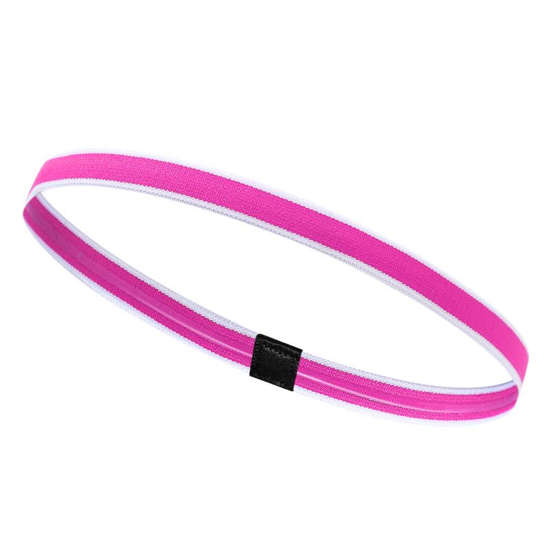 Antypoślizgowa Elastyczna Opaska Sportowa Odprowadzająca Pot na Zewnątrz do Fitnessu i Biegania