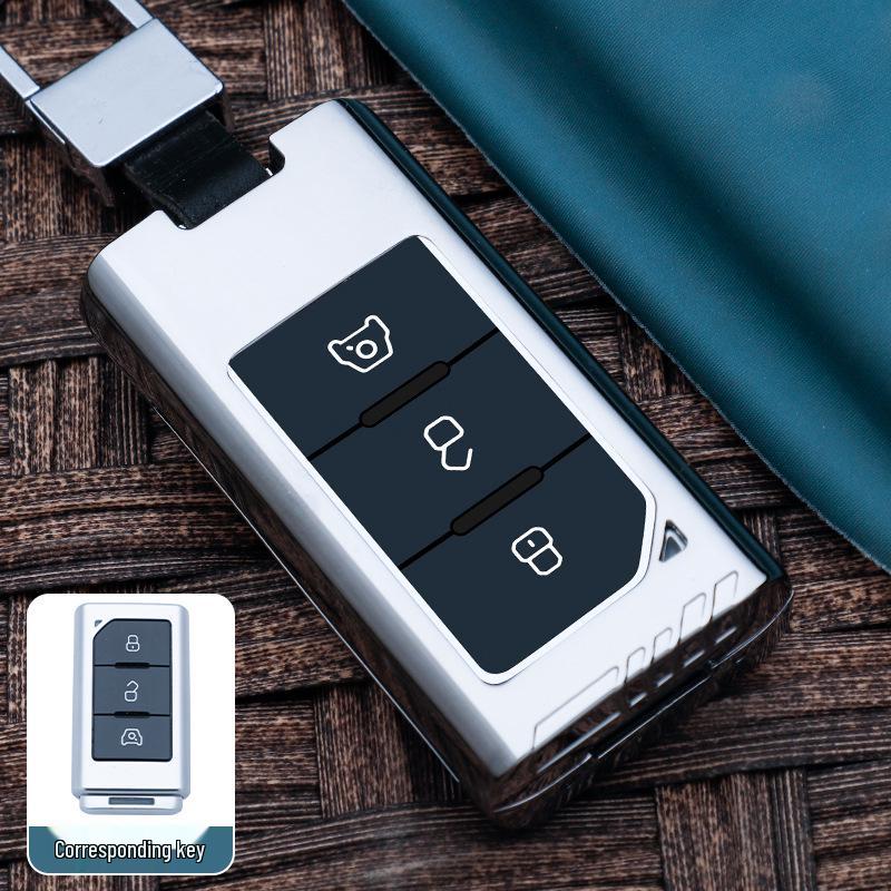 Beijing Auto 212 T01 Key Case: Beiqi 212 Car Metal Remote Control Protector.