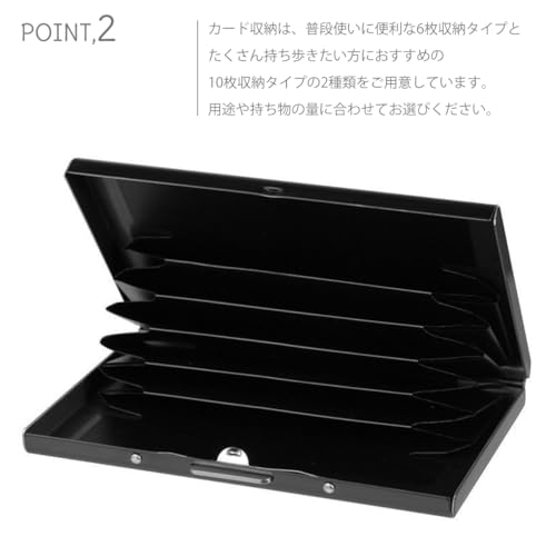 IK-FACTORY Card Case Slim Large Capacity Mens Accordion Skimming Prevention Wallet Metal ID Lightweight (Gold 10 Pieces)