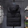 Men S Thickened Detachable Hood Camouflage Work Sleeveless Waistcoat Vest Outerwear