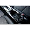 For Honda HR-V 2016-2022 Black Titanium Central Console Water Cup Cover Trim 1PC