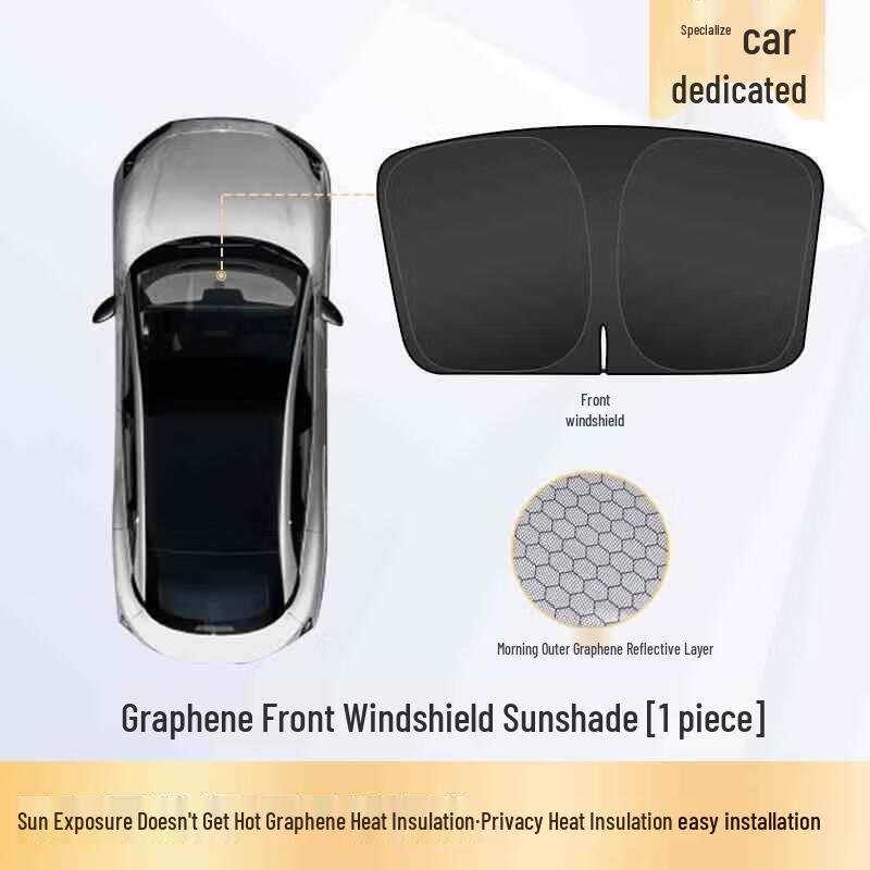 Miling Graphene Front Windshield Sun Shade for Zhi Jie S7 R7