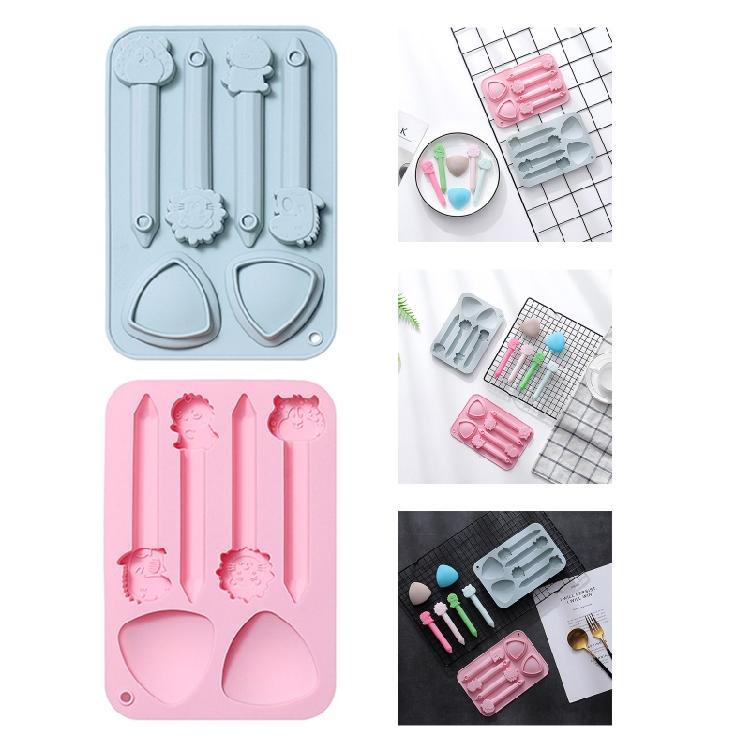 Crayon Mold Chocolate Mold Homemade Paint Brush Silicone Mold Epoxy Resin Molds