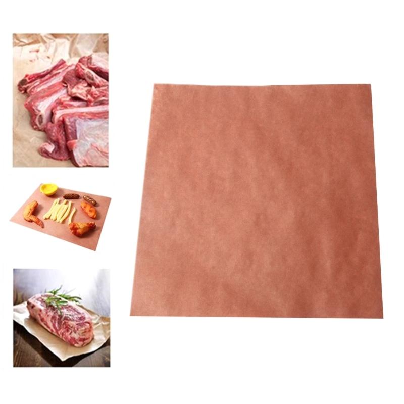50Pcs Kitchen Supply Functional Parchment Sheet Convenient Baking Paper Convenient Oil Absorbing Paper