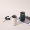 304 Stainless Steel Vacuum-Insulated Travel Coffee Cup with Lanyard for Hot and Cold Drinks