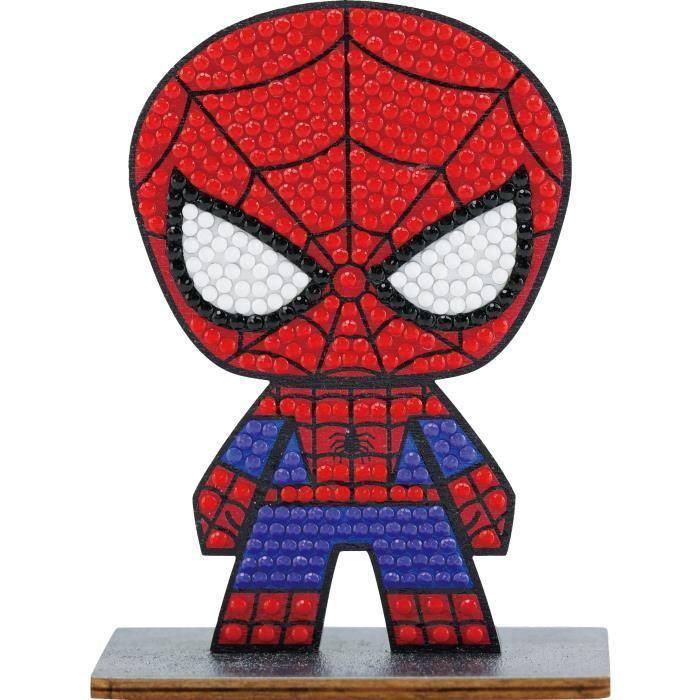 Acrylic Painting - Diamond Painting - Crystal Art Buddy - 8x11cm - Spiderman - Sparkling Crystals