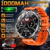 New Military Outdoor Sports 1000mAh Battery Smart Watch Men 1.85" Large Screen Wireless Call SOS Mode 10ATM Swim Smartwatch