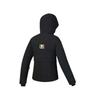 Fila Ski Series Comfortable Warm Windproof Ski Jacket Women Jacket Deep-Black A11W446925F-BK