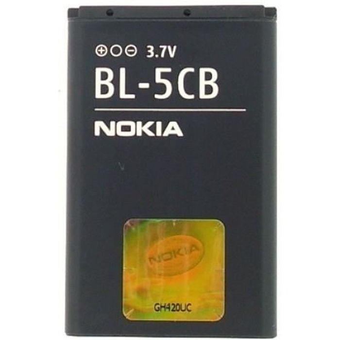 Batterij - NOKIA - BL-5CB - Li-Ion - 3,7V - 800 mAh