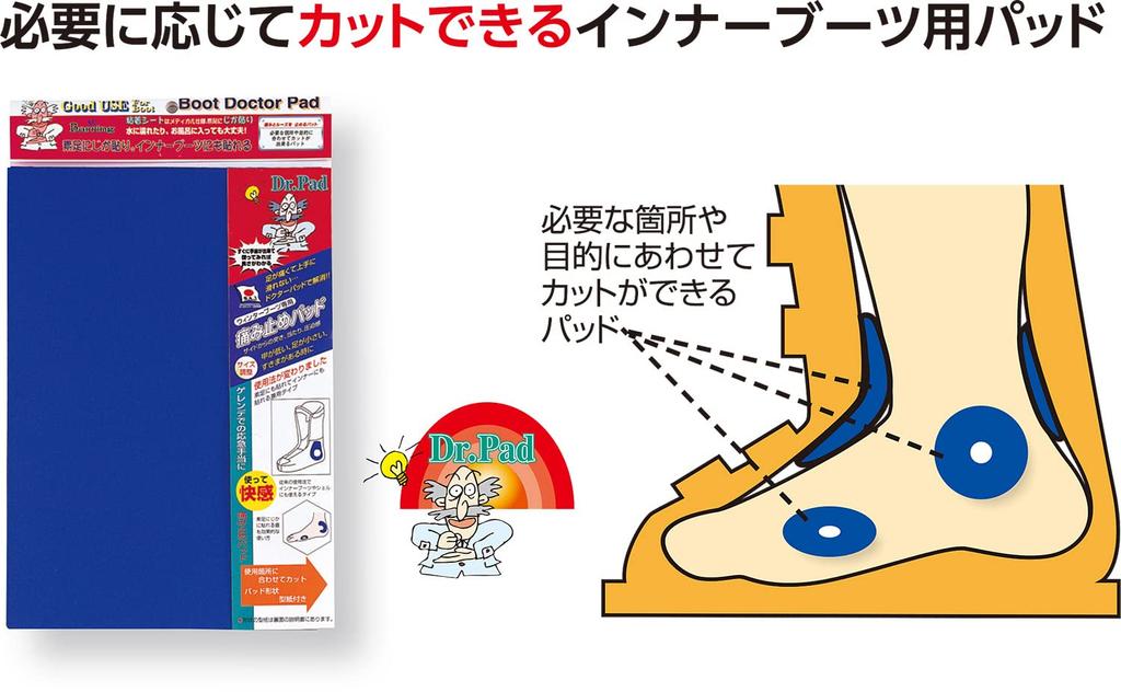 UNIX Ski Boot Adjustment Tool Doctor Pad, 5mm Thick, SB20-303, Black