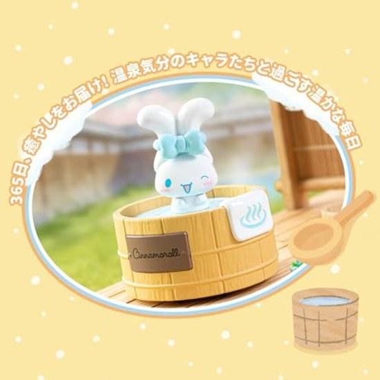TOP TOY Sanrio Characters Kurukuru Onsen Series 1 Piece Gachapon Blind Box Figure Sofubi