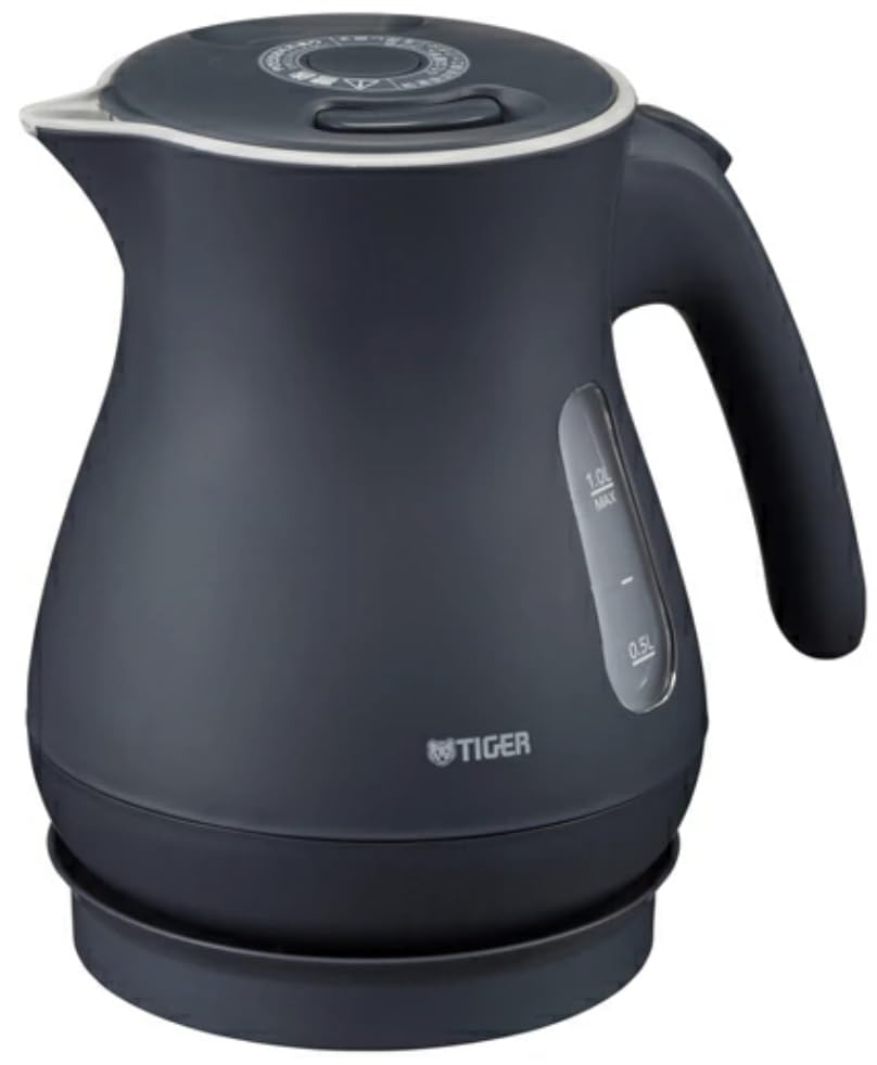 Tiger PCL-A101 Electric Kettle, 5SAFE+, 1.0L, Slate Blue