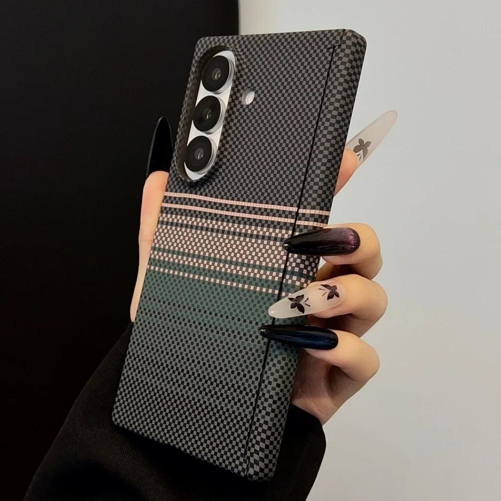 Luxury For Magsafe Wireless Charging Aramid Carbon Fiber Phone Case For Samsung Galaxy Z Fold 8 7 Fold8 Ultra Magnetic Cover