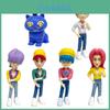 K-pop: Demon Hunters Themed Boy Group Figurine Blind Box, Full Set Mini Star Toy For Collection And Gift
