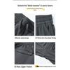 Playboy Men's Ice Silk Straight-Leg Casual Pants