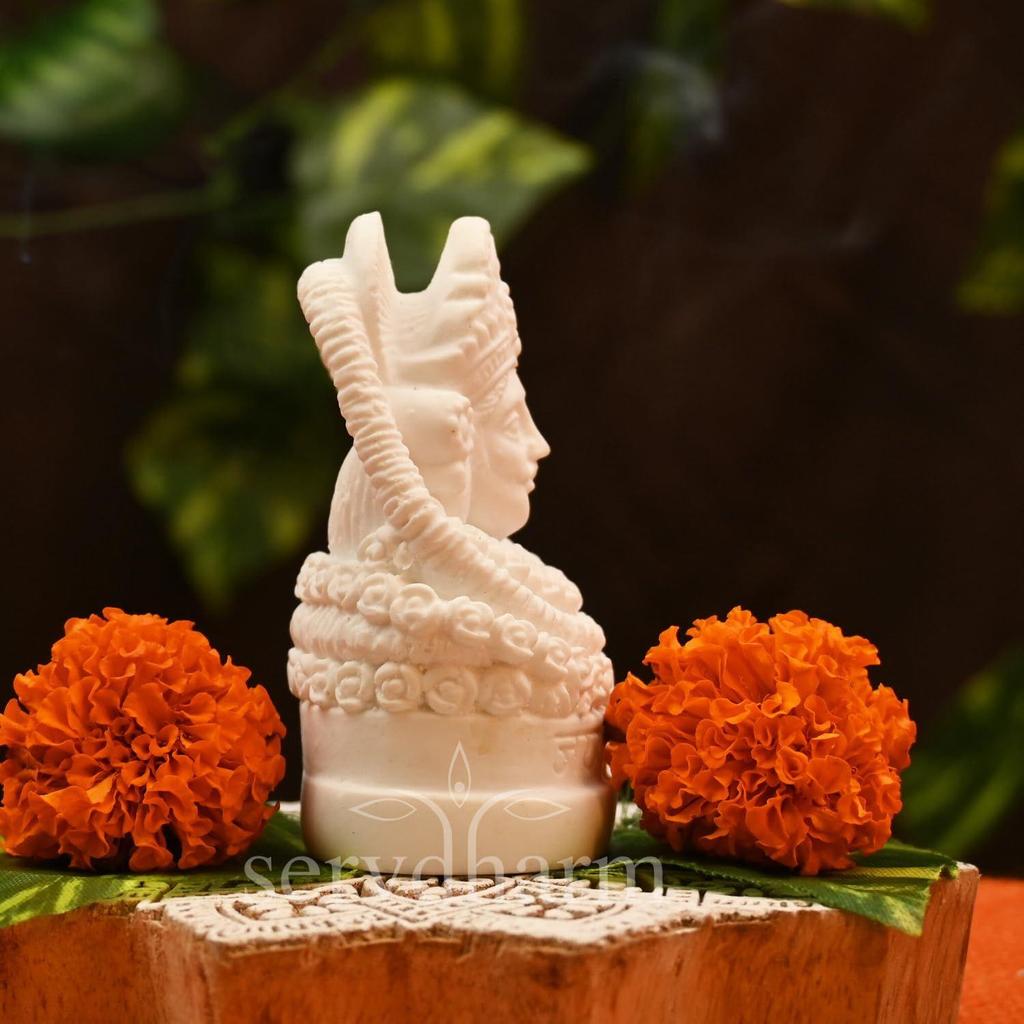 Khatu Shyam Ji Murti Decorative Showpiece for Home Decor| Khatu Shyam Ji Idol for Car Dashboard Home Temple Office Desk Pooja Room