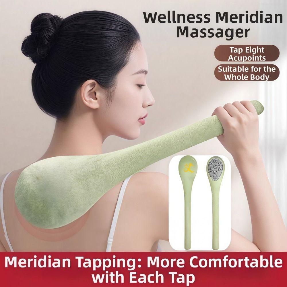 Pain Relief Meridian Tapping Stick Handmade Acupoint Massage Hammer  Full Body Percussion Massage