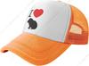 I Love Capybara Hat Mesh Cap for Unisex Women Adjustable Trucker Hat Baseball Cap
