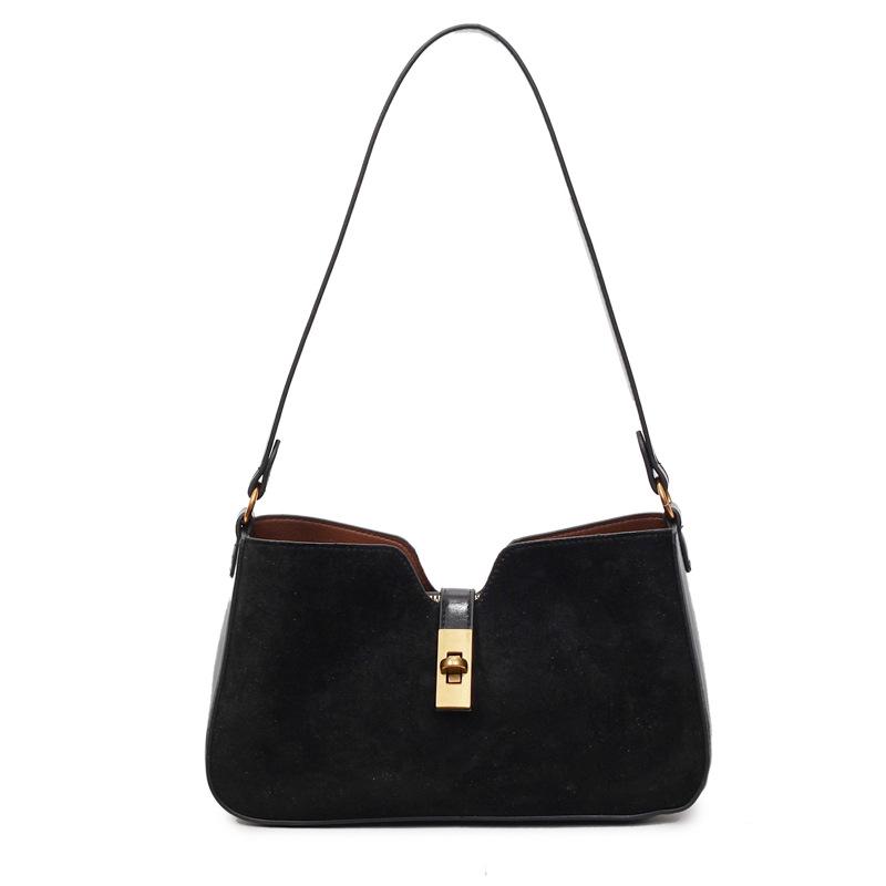 Underarm Bag Women's 2025 New Messenger Bag High Sense Popular Casual Versatile Shoulder Bag Autumn and Winter Baguette Bag