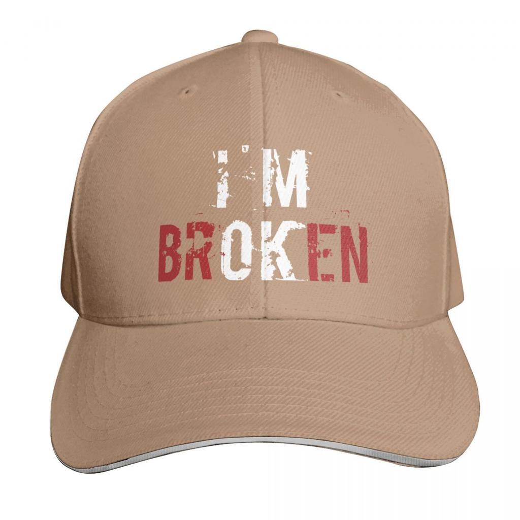 Im Broken OK Baseball Cap Snapback Cap Sun Hat For Children Trucker Hat Ball Cap Unisex Hats Womens