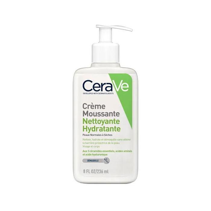 CeraVe Nettoyants Crème Moussante Nettoyante Hydratante 236ml