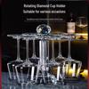 UOZO Crystal Burgundy Wine Glass Set with Decanter