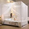 Thickened Floor-Standing Mosquito Net for Beds - Available in 1.0m, 1.2m, 1.5m, and 1.8m Sizes for Dorms and Homes