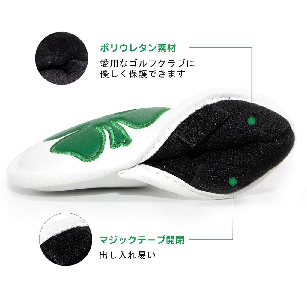 Golf iron golf iron head set of golf club head covers for PU leather iron head golf iron golf club covers for iron head covers with Velcro closure