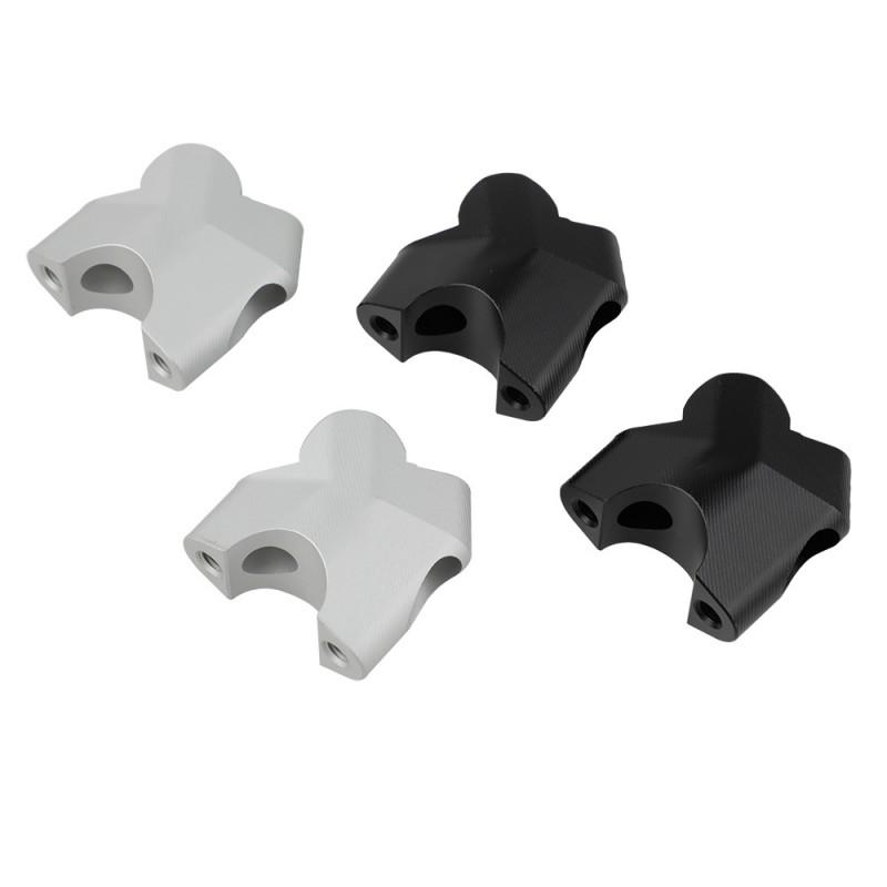 Motorcycle Handlebar Risers CFMOTO 450MT 800MT Black Aluminum Handguard Mount Extension Kit