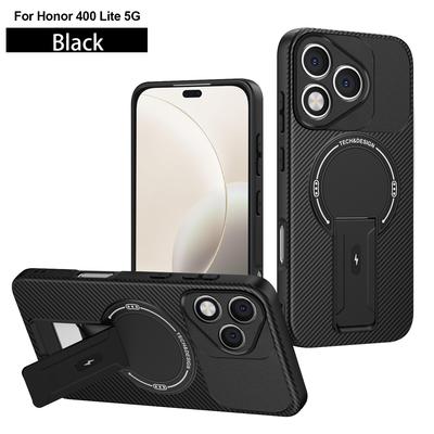 For Honor 400 Lite Case Honor 400 Lite Phone Case ABR-NX1 Cover Magnetic Mounting Bracket Protect Back Cover