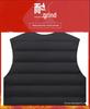 Men's Plus Size Cotton Vest - Sleeveless, Warm, Casual Fit for Seniors - Ideal for Autumn and Winter