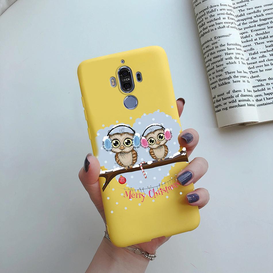 Silicone Case for Huawei Mate 9 10 Pro Soft TPU Protective Cute Butterfly Flower Phone Back Cover Mate9 Mate10 10Pro Case Fundas
