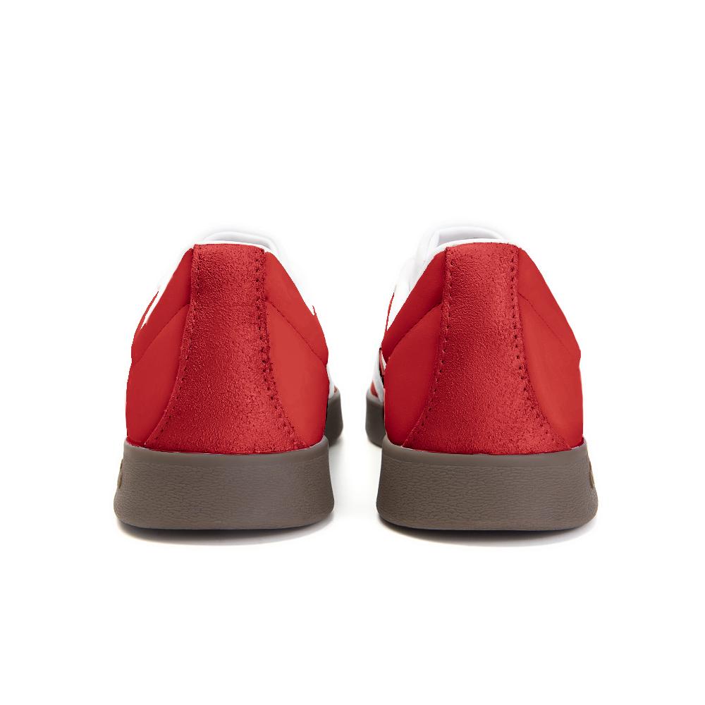 Adidas Neo VL Court 2.0 Slip Resistant Abrasion Resistant Low top Skateboard Shoes Unisex Red White ID6015(Team354-)