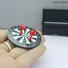 2Set Dollhouse Magnetic 2 Darts Sports Set Mini Darts Sports Set Model Home Miniature Outdoor Scene Accessories