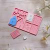 Silikonform Lebkuchenhaus Schokoladenkuchenform DIY Kekse Backwerkzeuge Feiertags-Süßigkeiten Kekse Handgemachte Seife Dekoration