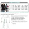 Men's Fashion Casual Front Placket Long Sleeve Color Cotton T-Shirts